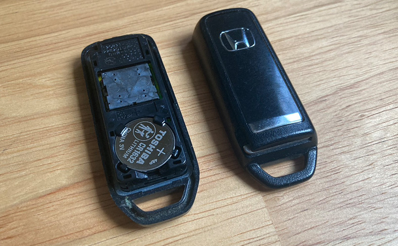 スマートキーの電池切れ