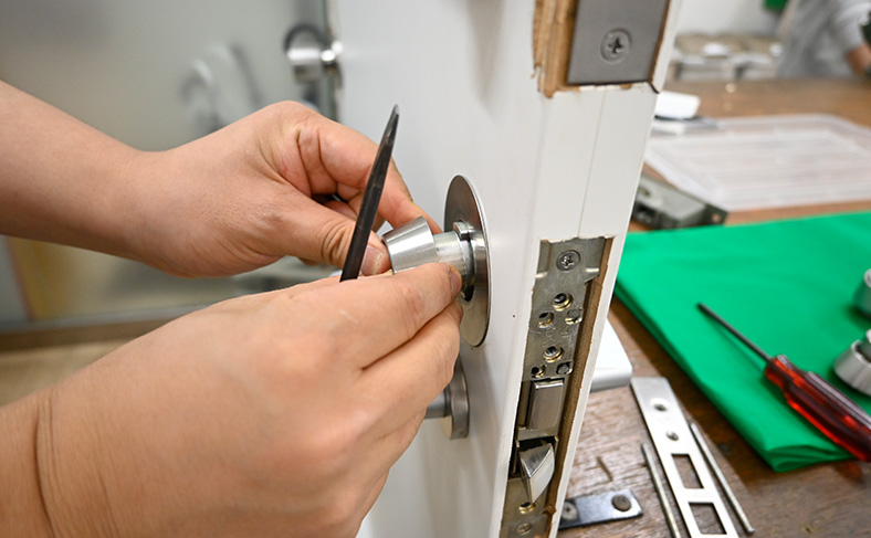 シリンダーを交換する