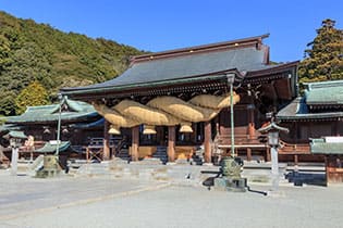 宮地嶽神社で歴史を感じる