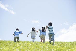 子育てには抜群の環境