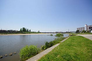 松原市の位置
