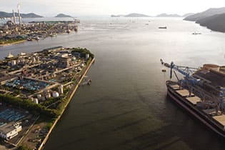 海と山に囲まれた周南市