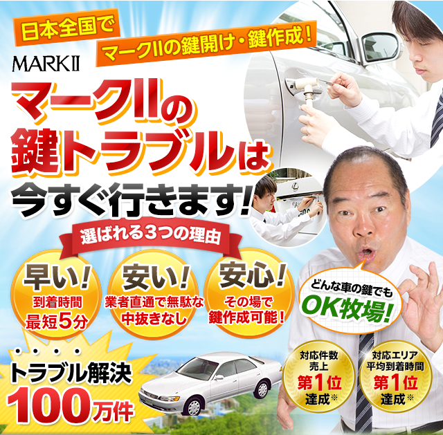 マークII｜鍵屋 鍵のレスキュー鍵の110番救急車【公式】