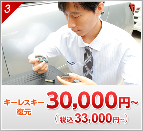 キーレスキー復元