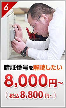 暗証番号を解読したい