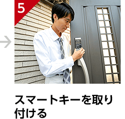 ID読み取り機を車内のコンピューターに接続