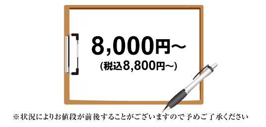 お見積り結果