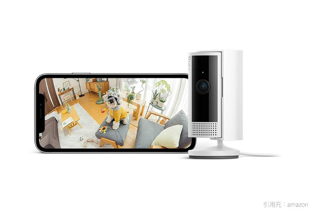 ⑨Amazon「Ring Indoor Cam」B0B6GKJR49