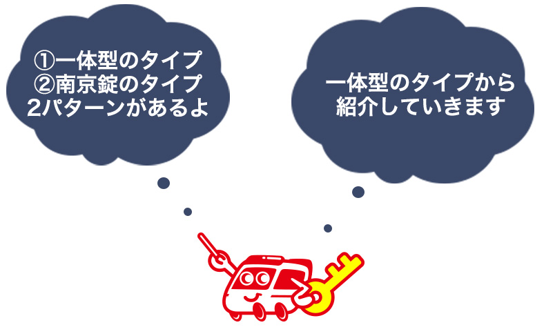 物置きの鍵を自分で開ける方法