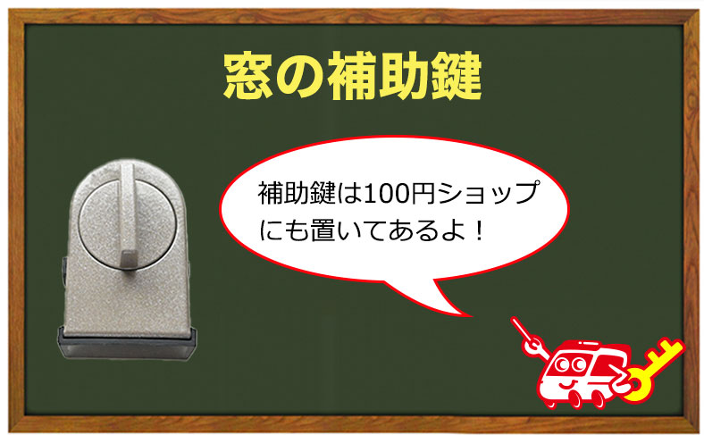 補助鍵を準備する