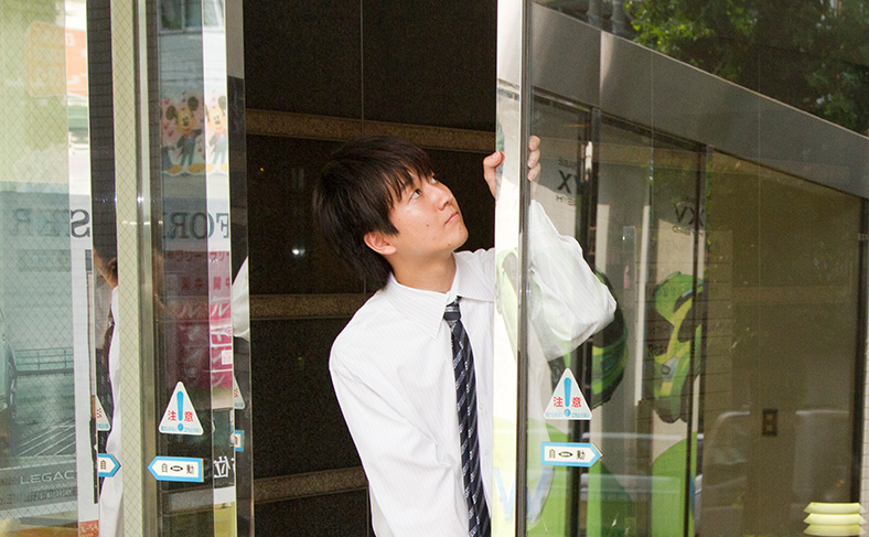 手動で開ける