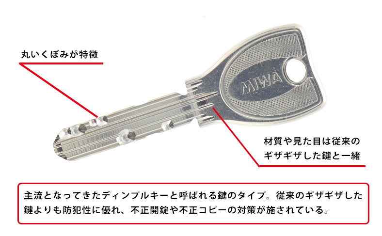 ディンプルキーとは？