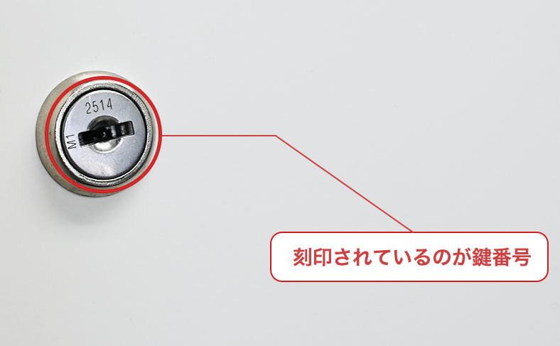 ロッカーの鍵なら販売店へ