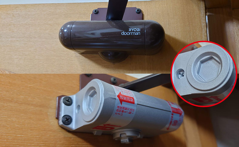 RYOBI(リョービ)のドアクローザー