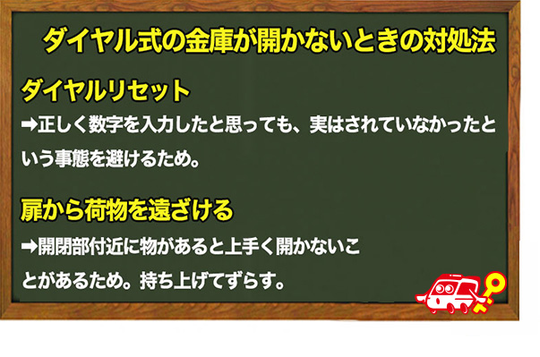 セントリー(sentry safe)のダイヤル式金庫が開かない時の理由と対処法