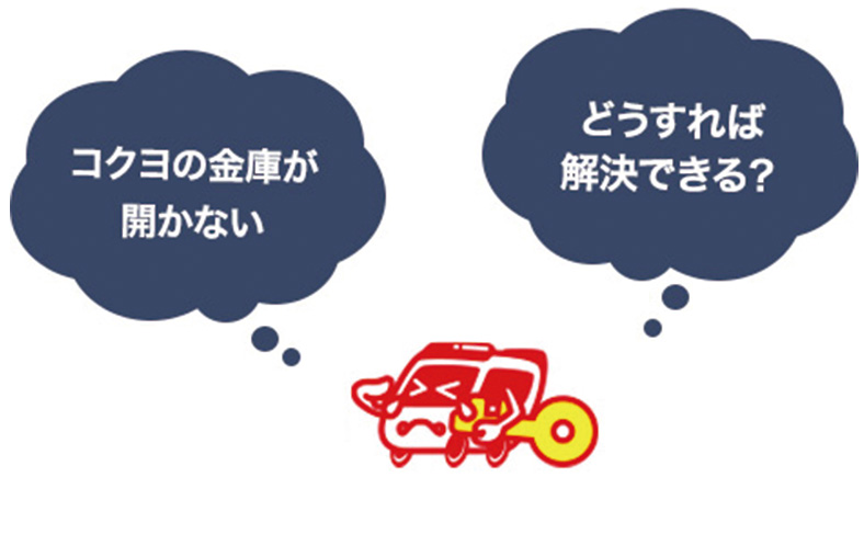コクヨの金庫が開かない時の対処法をご紹介