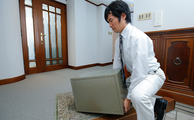 鍵屋ができること　④金庫の処分