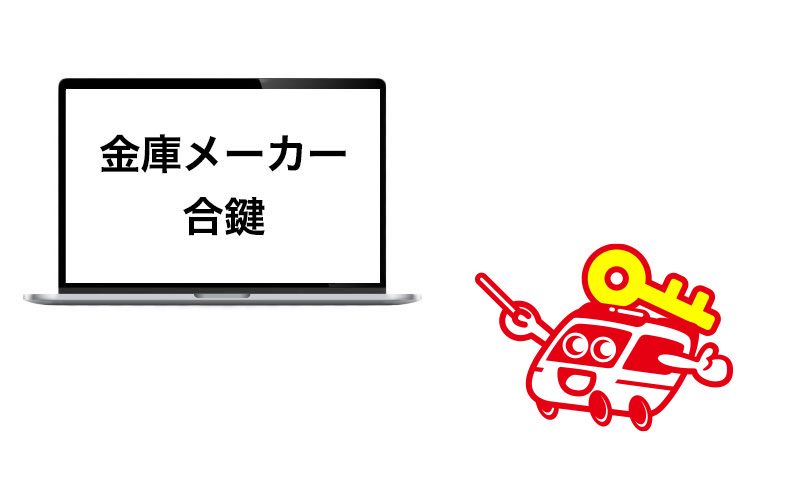金庫メーカーができること　①合鍵の作成