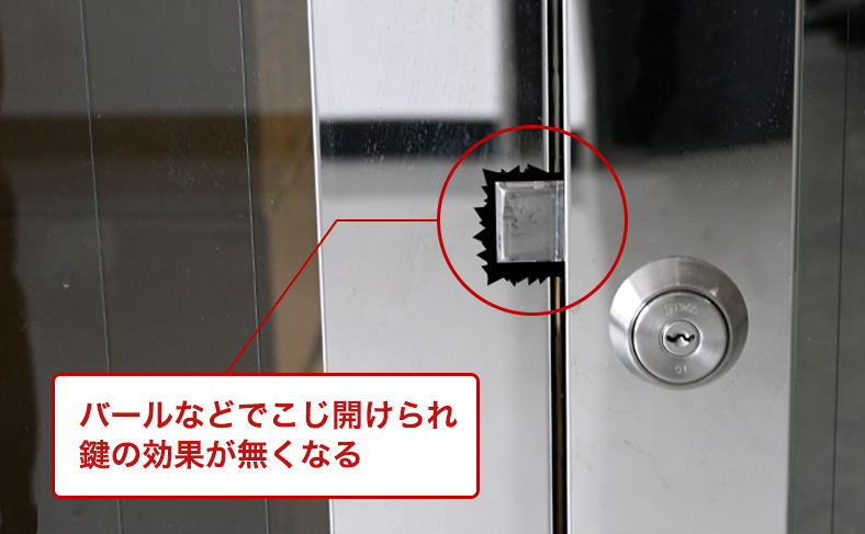 ドア錠破り