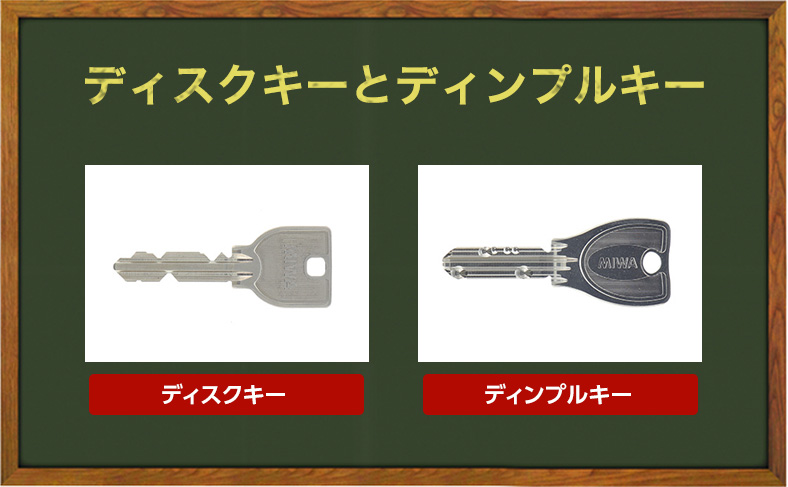 自宅の鍵がディンプルキーかどうか確認する
