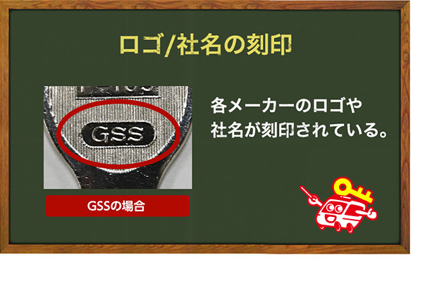 ブランクキーのメーカー