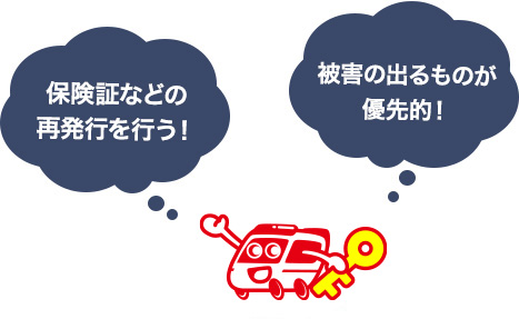 各所に連絡を行う
