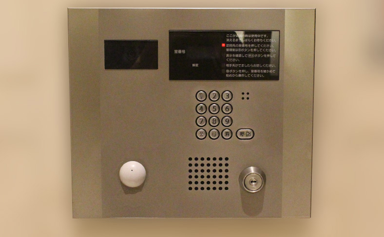 オートロック付き
