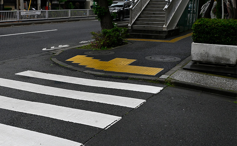 角地にある