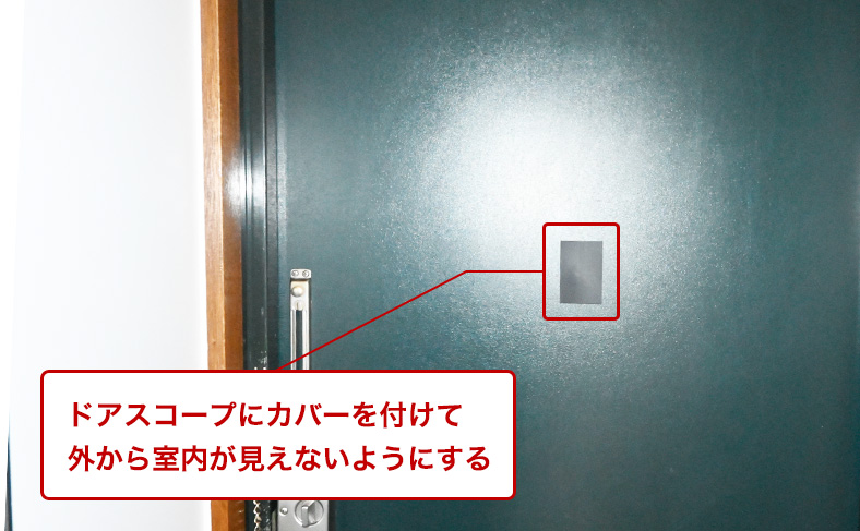 ドスコープにカバーを付ける