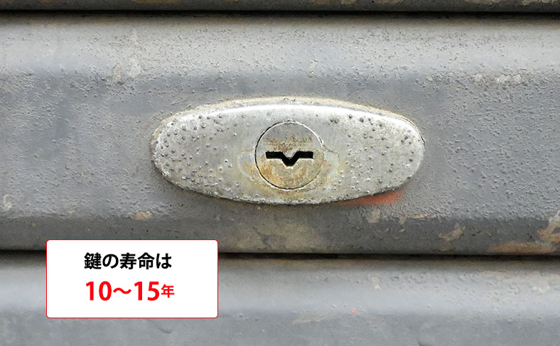 鍵の寿命が来た時