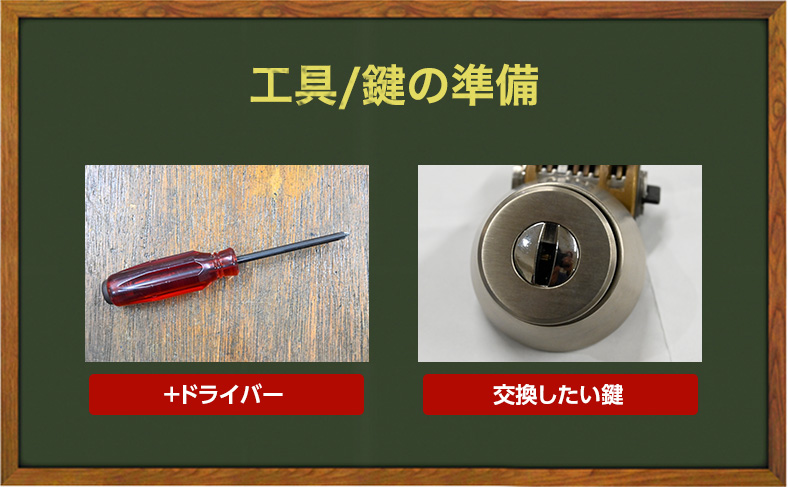 ピッa交換に必要な鍵や道具を準備するキング – ギザ鍵
