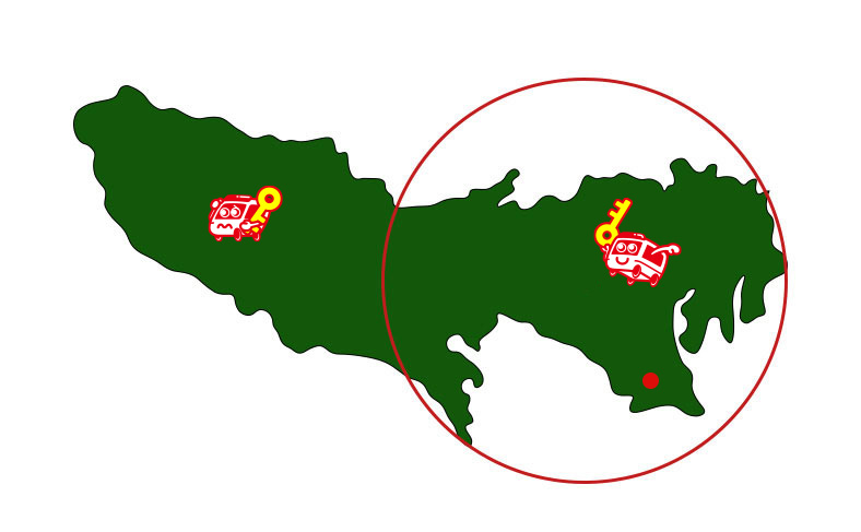 出張範囲と出張料