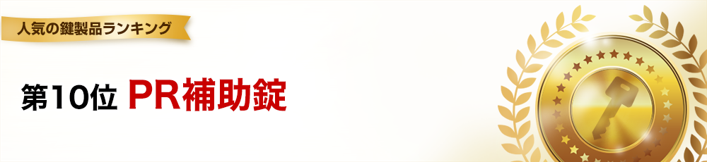 第10位 PR補助錠