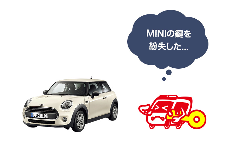 MINIの鍵を紛失した時の解決方法とスペアキーの価格を解説