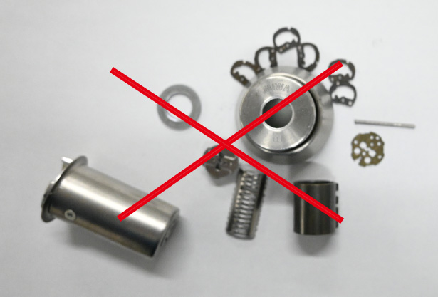 自己流で分解してしまう