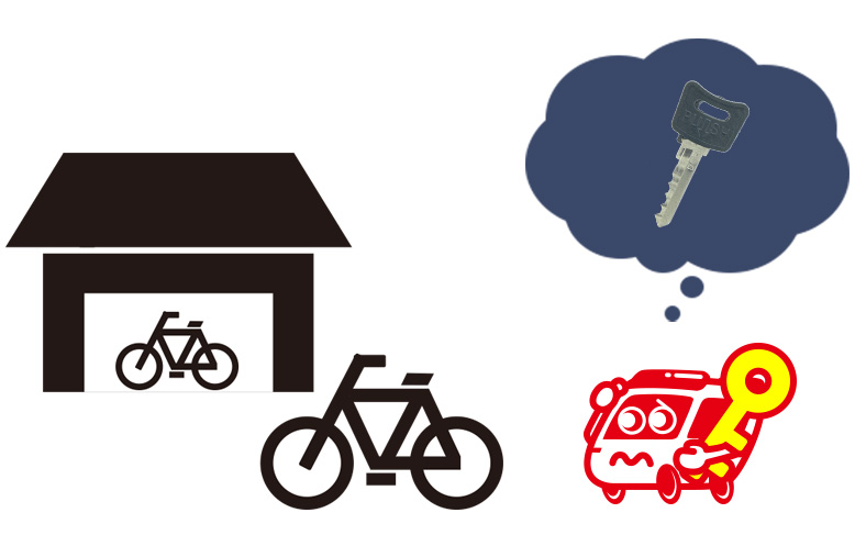 自転車屋に依頼する