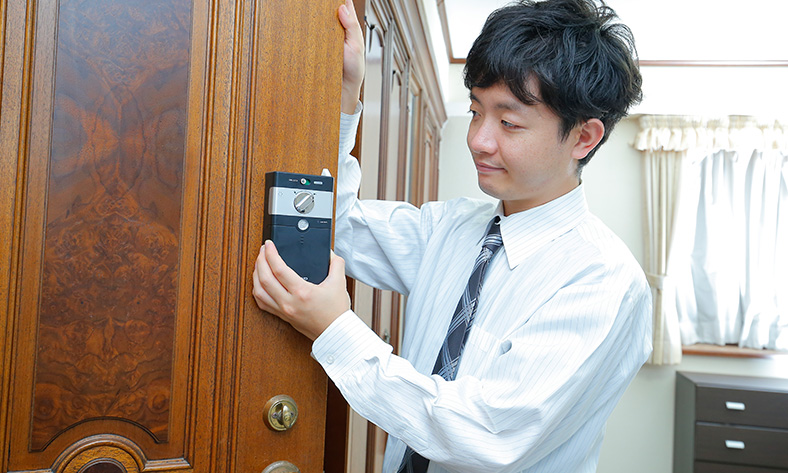 後付け型のスマートロック