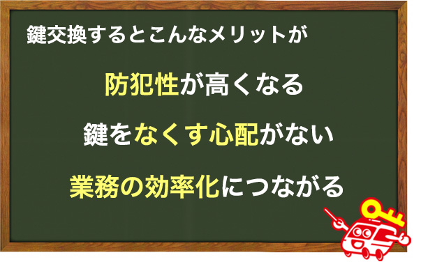 今ある鍵を見直そう