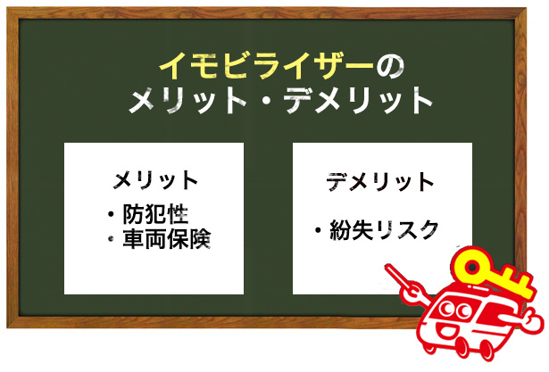 イモビライザーのメリット・デメリット