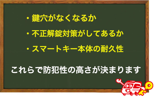 スマートキーの防犯性を考える