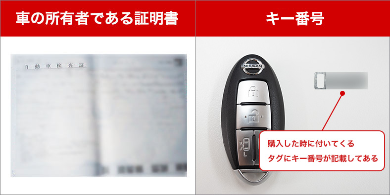 日産のディーラーでスマートキーを作成するのに必要なもの