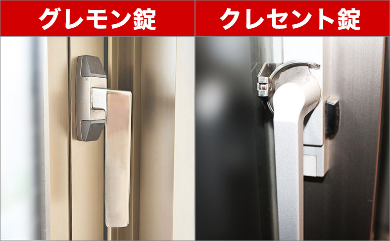 窓やサッシに付いている鍵の防犯性とは？