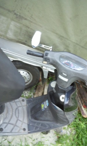 福岡市中央区六本松にてバイクのカギ製作