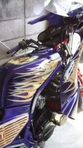 バイク鍵作成です