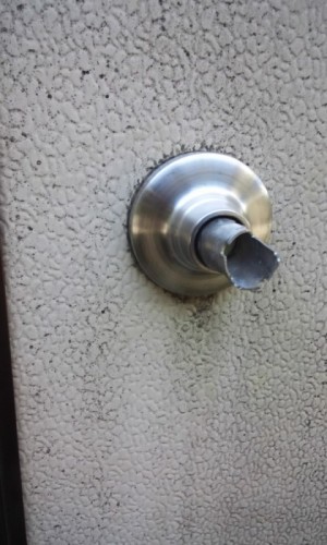 新しい握り玉錠へ交換です（廿日市市）