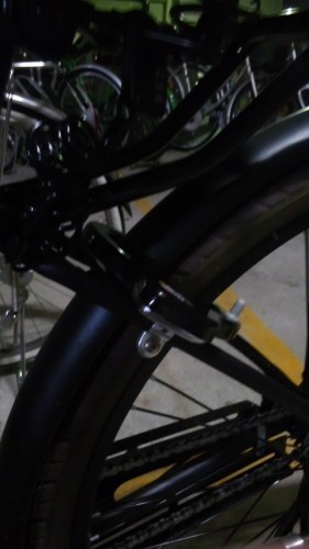 自転車の鍵を開けました（住吉区）