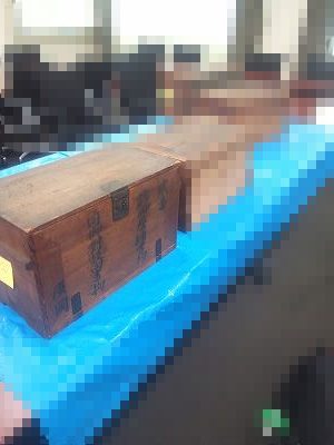 木箱を開錠しました（小金井市）
