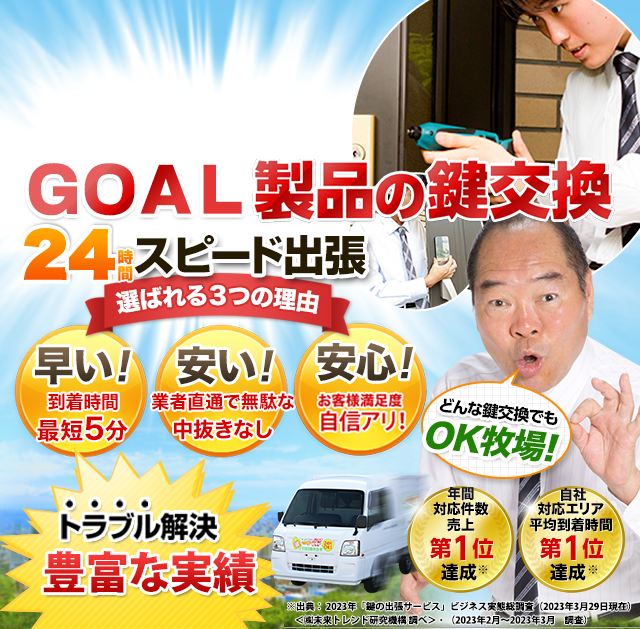 日本全国で鍵をなくした・開かない!鍵のトラブル24時間スピード出張