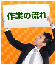 作業の流れ