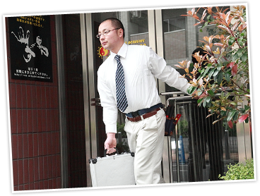 どこよりも早く現場へ到着時間は最短5分!